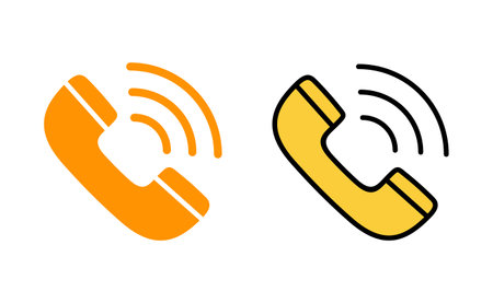 Call icon vector for web and mobile app. telephone sign and symbol. phone icon. contact usのイラスト素材