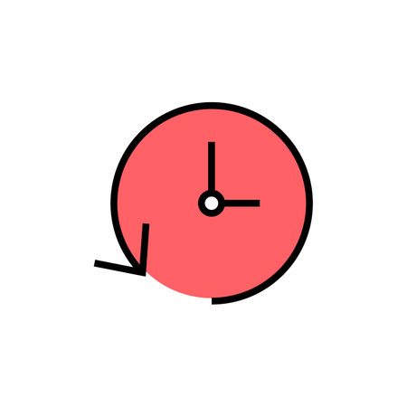 History icon set  illustration. recent event history sign and symbolのイラスト素材
