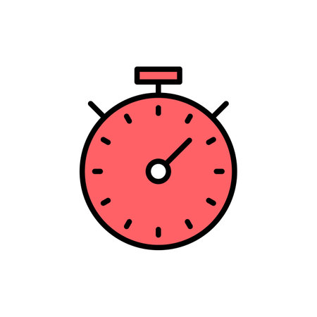 stopwatch icon set illustration. Timer sign and symbol. Countdown icon. Period of time