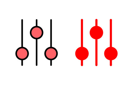 setting Icon set illustration. Cog settings sign and symbol. Gear Signのイラスト素材