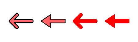 Arrow icon set illustration. Arrow sign and symbol for web design.のイラスト素材