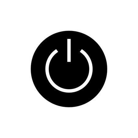 Power icon vector for web and mobile app. Power Switch sign and symbol. Electric power