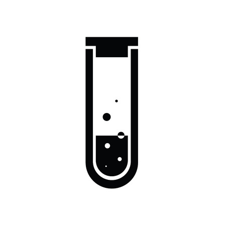 icon test tube is closeのイラスト素材