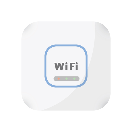 Wireless access point concept by Have not antenna.のイラスト素材