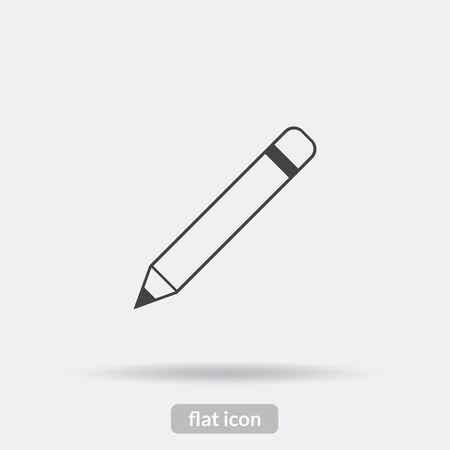 Pencil icon, Vector is type EPS10.のイラスト素材