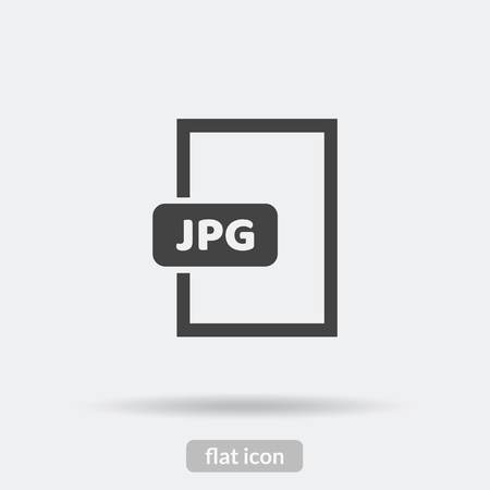 Jpg iconのイラスト素材