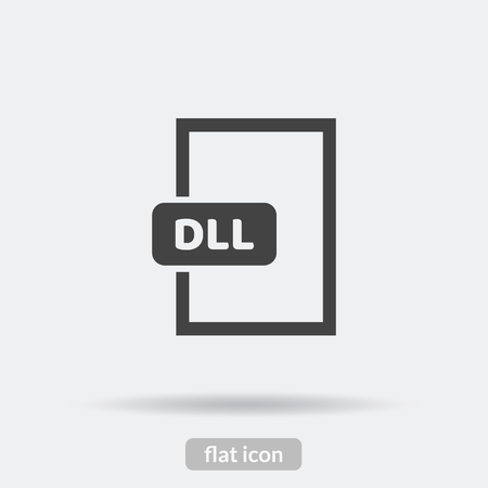 Dll iconのイラスト素材