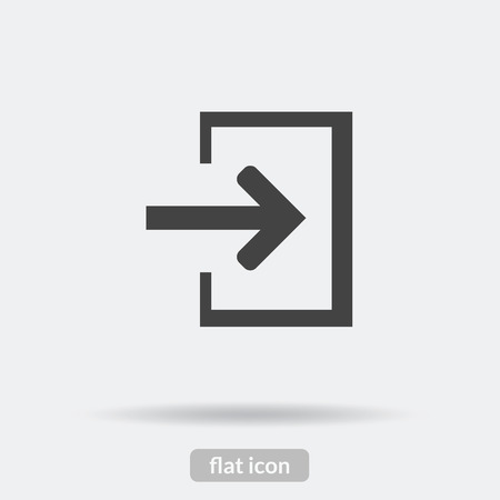 Logout iconのイラスト素材