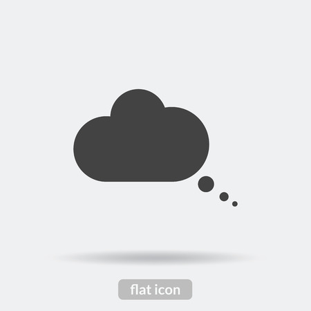 Speech bubble iconのイラスト素材