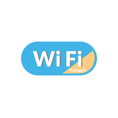 Hotspot WiFi iconのイラスト素材