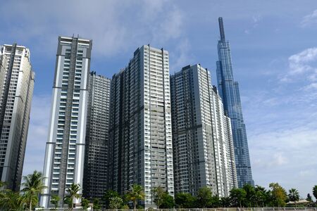 The Landmark 81 in Vinhomes Central Parkのeditorial素材