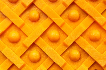 Wax carving, texture or backgroundの写真素材