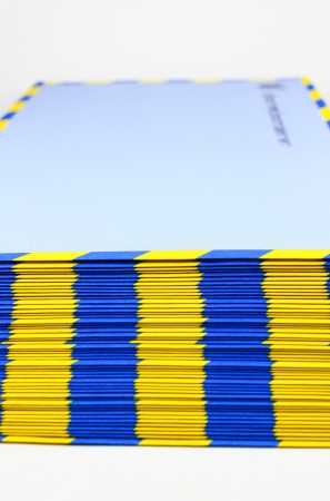 Airmail envelopeの写真素材