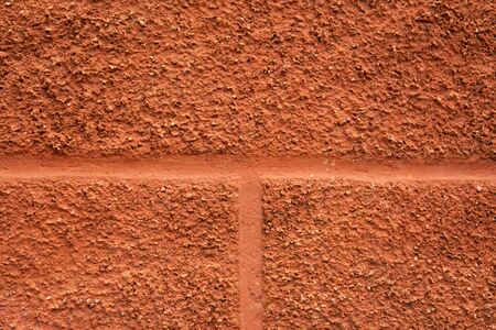 New pink cement wall. Beautiful concrete stucco. painted cement. background texture wall.