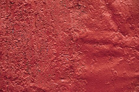 Abstract red background texture old concrete wall.