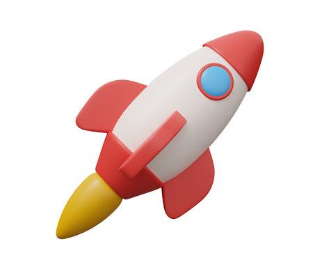 spaceship 3d icon.の写真素材