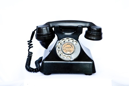 Antique telephoneの写真素材