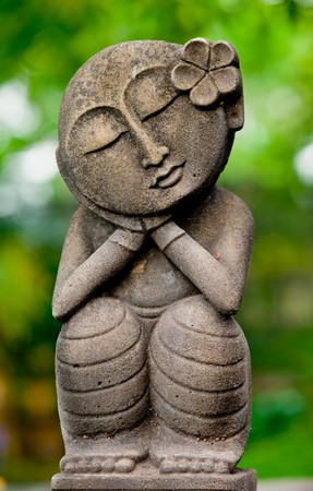 Male ancient statueの写真素材