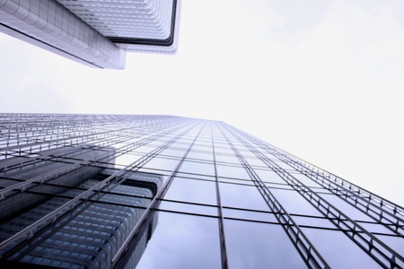 Skyscraper in Frankfurtの写真素材