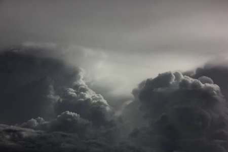 cumulonimbus gray cloud ,abstract  dramatic cloud skyの写真素材