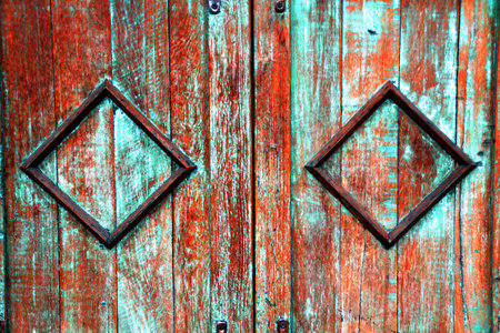 Wood wallの写真素材