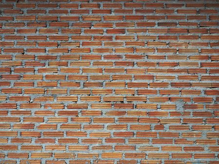 Brick wall texture backgroundの写真素材