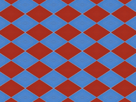 Colorful wood texture with modern geometric pattern in vintage color. Geometric background.の写真素材