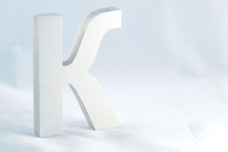 Letter Kの写真素材