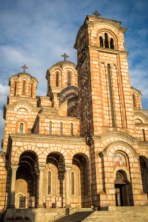 Saint Marko Church - Belgrade, Serbiaの写真素材