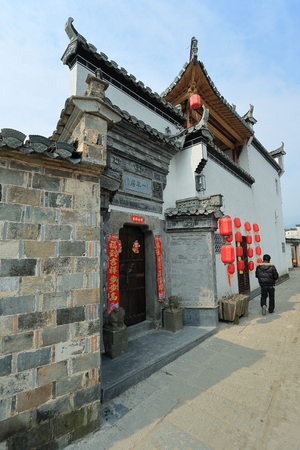Hongcun, Anhui, Chinaのeditorial素材
