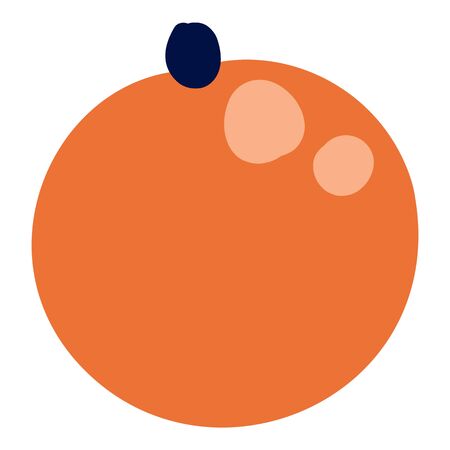 Red berry icon. Hand drawn illustration of red berry vector icon for web designのイラスト素材