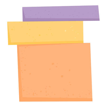 Delivery box icon cartoon vector. Carton parcelのイラスト素材