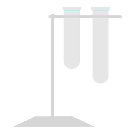 Lab test tube icon cartoon vector. Chemistry laboratoryのイラスト素材