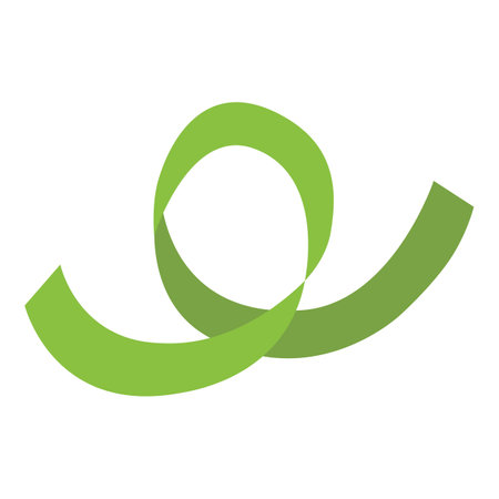 Confetti ribbon. Cartoon colorful decoration element, shiny tinsel streamers with glitter, party celebration element. Vector isolated collection of cartoon greeting carnival illustrationのイラスト素材