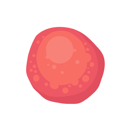 Cartoon bacteria. Biological virus and infectious bacterias. Microbe and allergens, microbiology research icon. Human healthcare neoteric vectorのイラスト素材