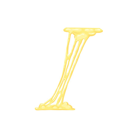 Cartoon sticky slime. Goo liquid slime splatter, mucus splash. Jelly dripping spot flat vector illustration iconのイラスト素材