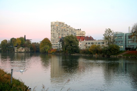 German Old Town Ulm Baden-Wurttembergのeditorial素材