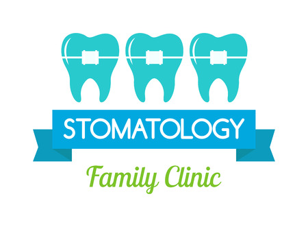 Dentist implants vector medical symbol collection. Clean dentist bright designs medical icon health care. Healthy hygiene dentist , oral blue implant dent business shape.のイラスト素材