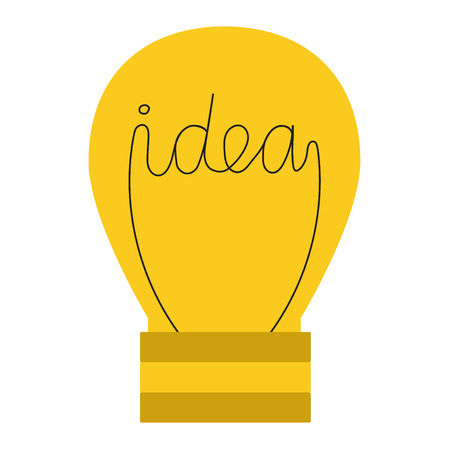 Drawing idea light bulb concept creative design. Vector Idea lamp innovation electric creativity inspiration concept. Bright idea lamp icon symbol solution lightbulb. Creative idea conceptのイラスト素材