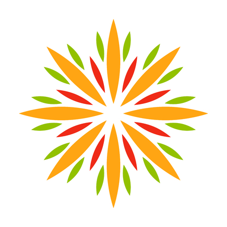 Festive firework bursting shape firework pictograms isolated. Firework abstract vector isolated illustration and party fun firework celebration holiday vector sign. Firework show isolatedのイラスト素材