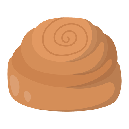 Sweet cake isolated on white. Traditional sweet cake holliday vector. Cake food sweet vector. Food fresh cake isolatedのイラスト素材