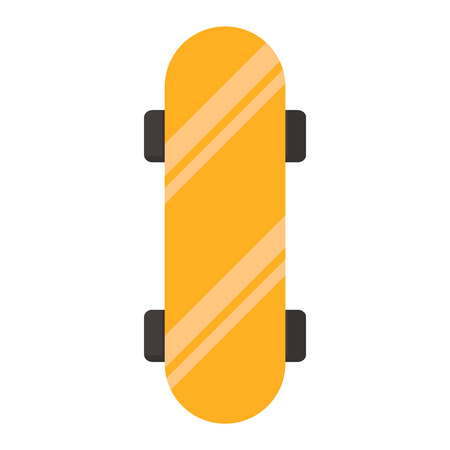 Skateboard icon extreme sport sign. Vector different board skateboard urban art silhouette. Street graphic deck skater skateboard active fun ride.のイラスト素材