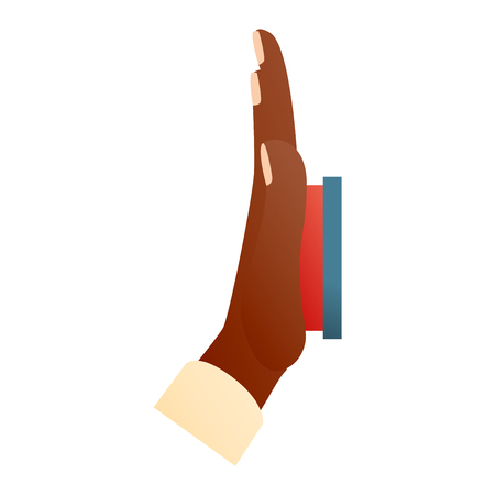 Hand press button finger press icon on white background. Finger control start up hands push button pointer cursor. Target gesture internet human hand push button touch concept one click.のイラスト素材