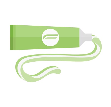 Some tube flat vector illustration. Product tube of glue, gel, toothpaste.のイラスト素材