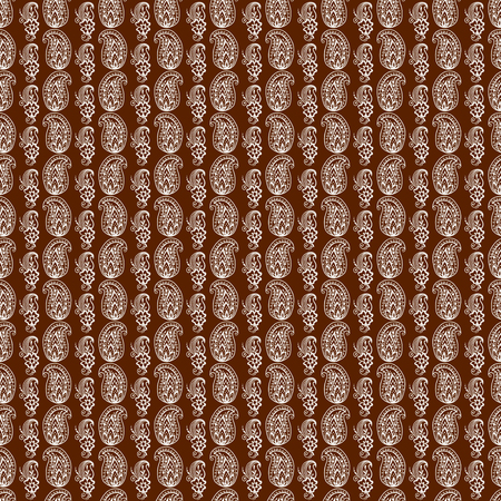 Floral mehendy pattern ornament. Vector illustration mehendy pattern in asian textile style india tribal ornate. Ethnic ornamental lace vintage mehendy pattern mandala abstract textileのイラスト素材