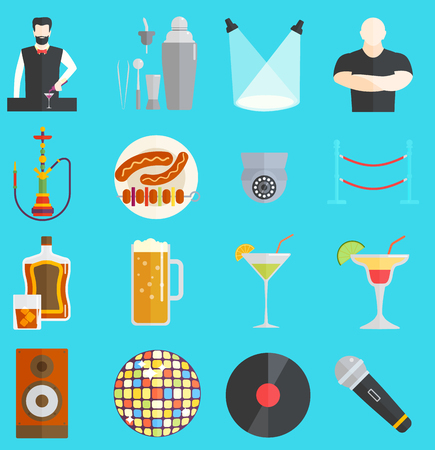 Night club vector illustration.のイラスト素材