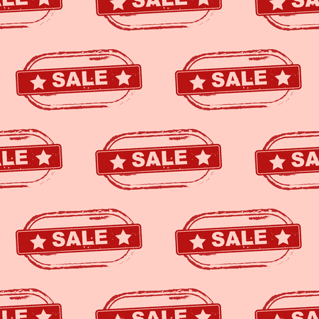 Travel sale stamps fictitious international airport pattern.のイラスト素材