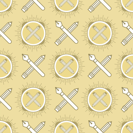 Graphic art design company identity decoration seamless pattern background abstract business shape and technology modern web geometric tag vector illustration.のイラスト素材