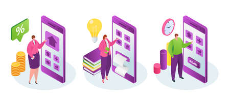 Tax benefits set of isolated vector illustrations. Taxation and assessment. Notice of assessment, income tax and benefit return metaphors. Social security payment. Finance and money for taxpayer.のイラスト素材