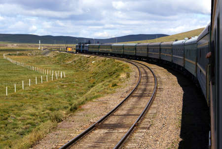Railway in Mongolia